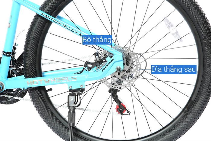 Xe Đạp Địa Hình MTB Phoenix Hotwheels 27.5 inch Màu Xanh đen
