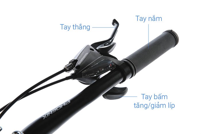 Xe Đạp Địa Hình MTB Phoenix Hotwheels 27.5 inch Màu Xanh đen