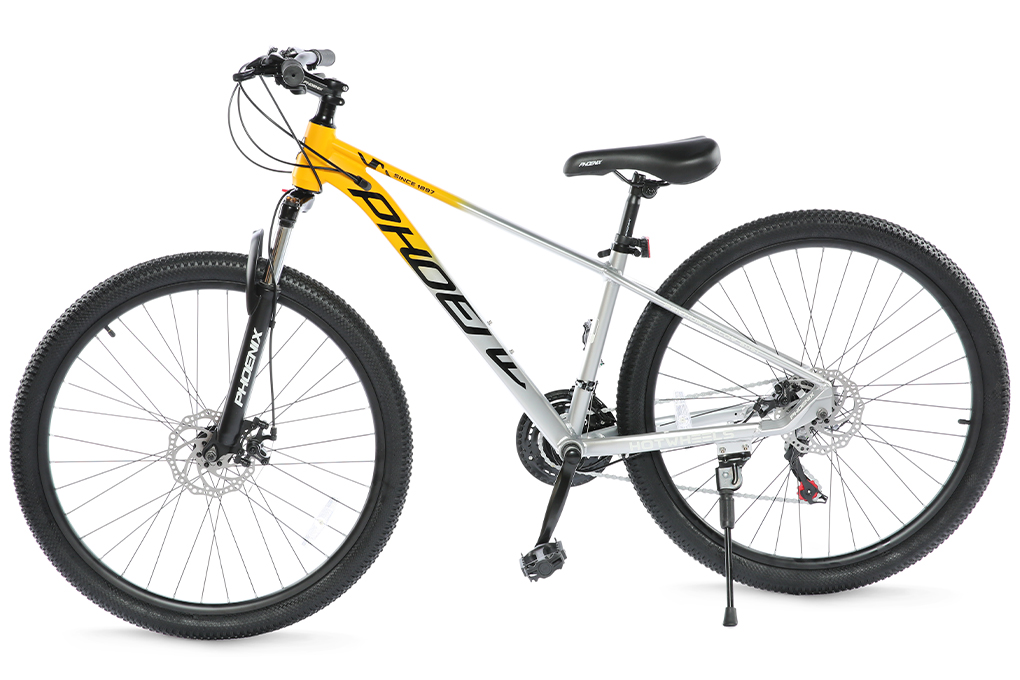 Xe Đạp Địa Hình MTB Phoenix Hotwheels 27.5 inch Màu Trắng - Vàng