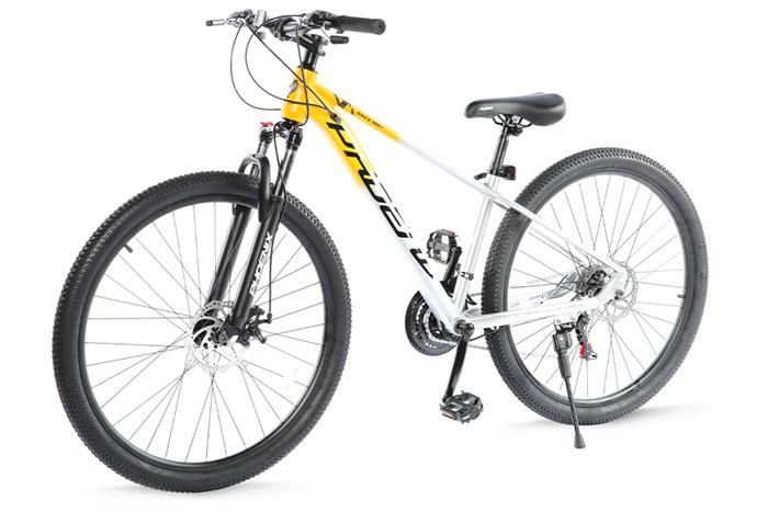 Xe Đạp Địa Hình MTB Phoenix Hotwheels 27.5 inch Màu Trắng - Vàng