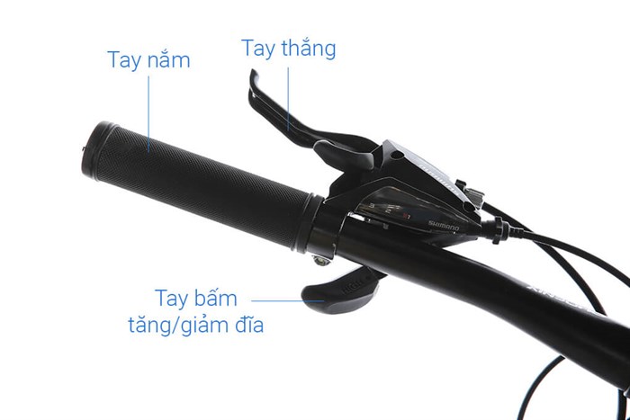 Xe Đạp Địa Hình MTB Phoenix Hotwheels 27.5 inch Màu Đen - xanh dương