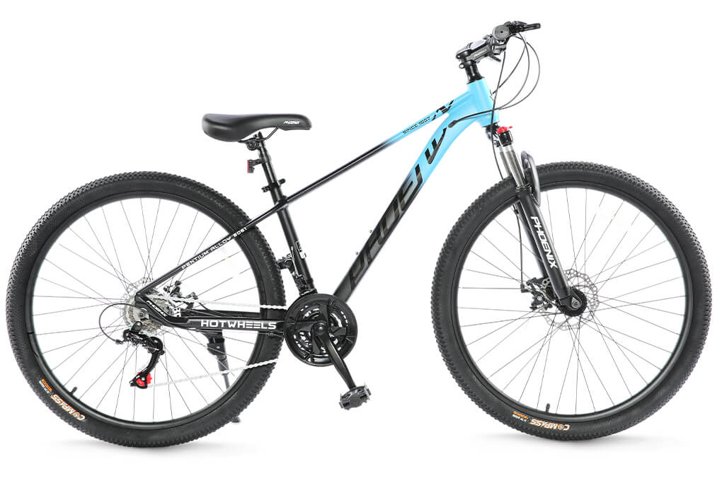 Xe Đạp Địa Hình MTB Phoenix Hotwheels 27.5 inch Màu Đen - xanh dương