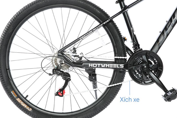 Xe Đạp Địa Hình MTB Phoenix Hotwheels 27.5 inch Màu Đen - xanh dương