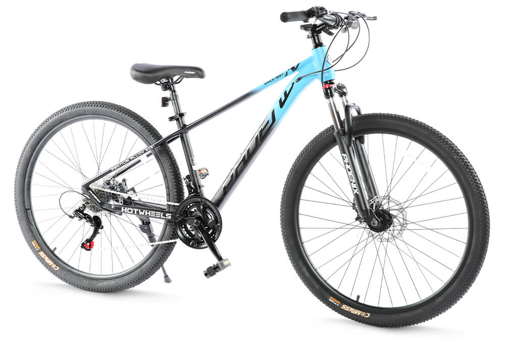 Xe Đạp Địa Hình MTB Phoenix Hotwheels 27.5 inch Màu Đen - xanh dương