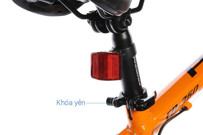 Xe Đạp Địa Hình MTB Phoenix FD 360 27.5 inch Màu Cam