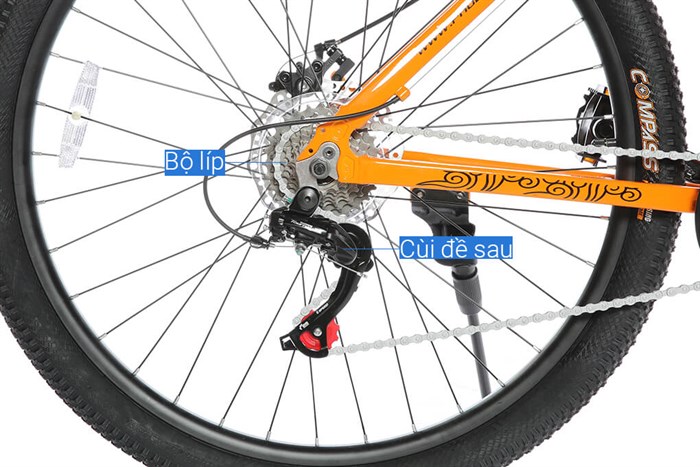 Xe Đạp Địa Hình MTB Phoenix FD 360 27.5 inch Màu Cam