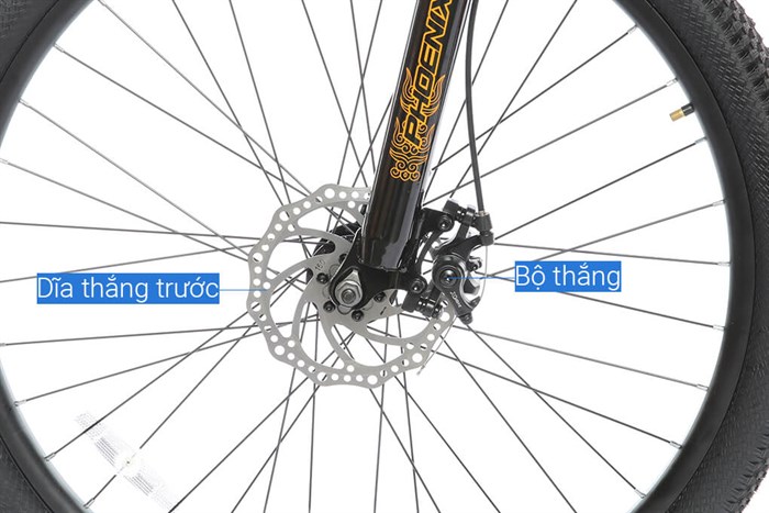 Xe Đạp Địa Hình MTB Phoenix FD 360 27.5 inch Màu Cam