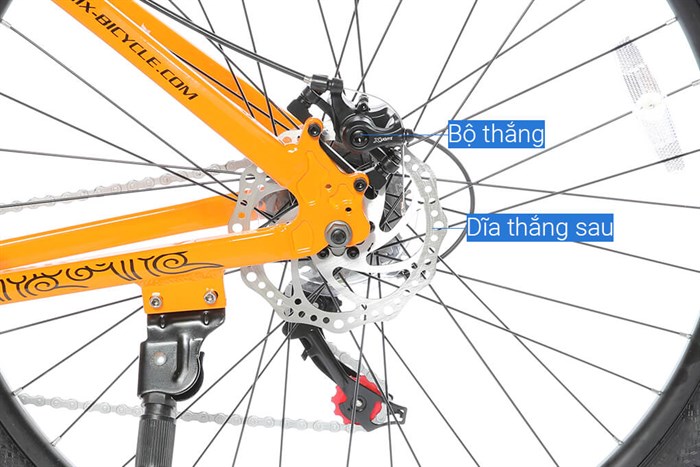 Xe Đạp Địa Hình MTB Phoenix FD 360 27.5 inch Màu Cam