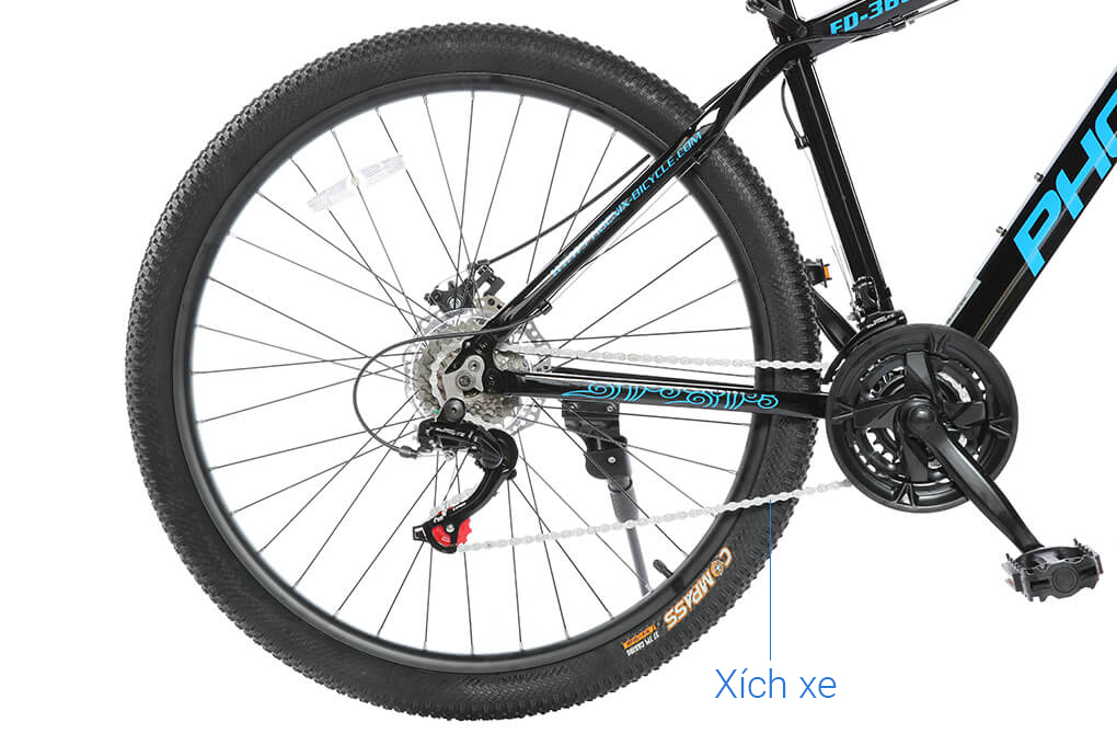 Xe Đạp Địa Hình MTB Phoenix FD 360 27.5 inch Màu Đen