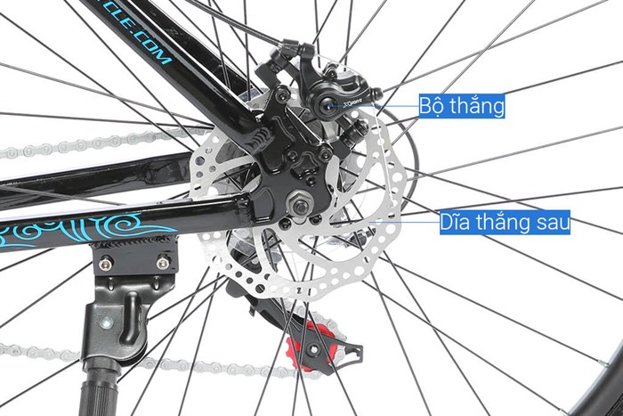 Xe Đạp Địa Hình MTB Phoenix FD 360 27.5 inch Màu Đen
