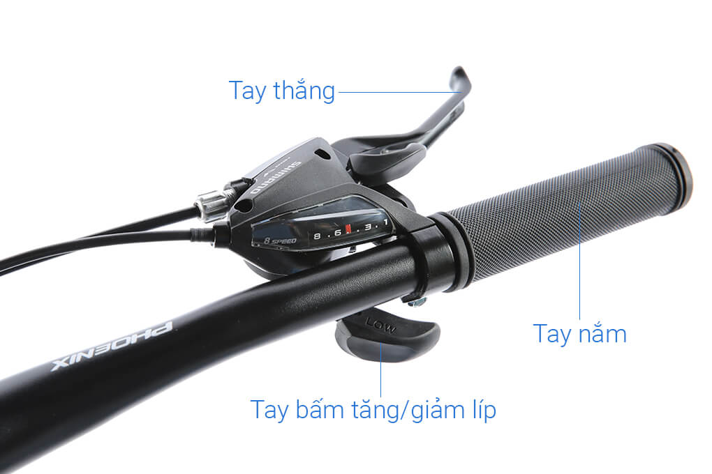 Xe Đạp Địa Hình MTB Phoenix FD 360 27.5 inch Màu Đen