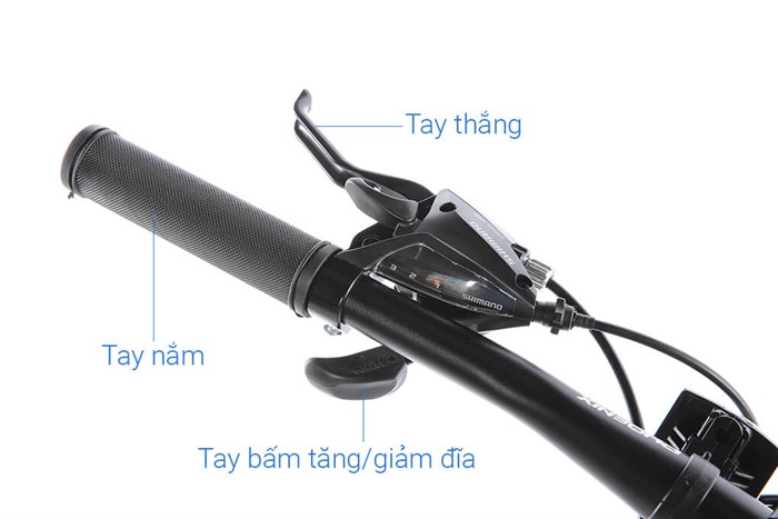 Xe Đạp Địa Hình MTB Phoenix FD 360 27.5 inch Màu Đen