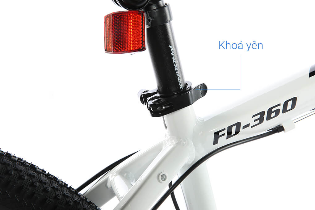 Xe Đạp Địa Hình MTB Phoenix FD 360 27.5 inch Màu Trắng