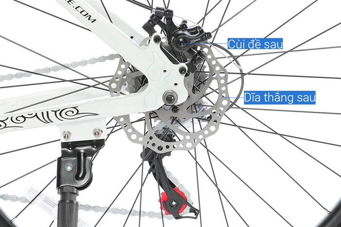 Xe Đạp Địa Hình MTB Phoenix FD 360 27.5 inch Màu Trắng