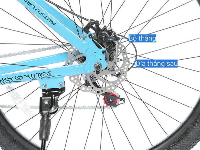 Xe Đạp Địa Hình MTB Phoenix FD 360 27.5 inch Màu Xanh Dương