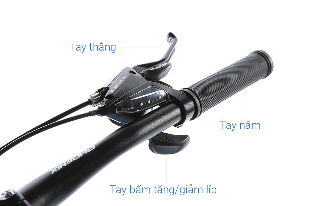 Xe Đạp Địa Hình MTB Phoenix FD 360 27.5 inch Màu Xanh Dương