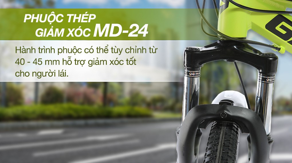 Xe Đạp Địa Hình MTB Gammax 24-Qingyun-3.0-21S 24 inch