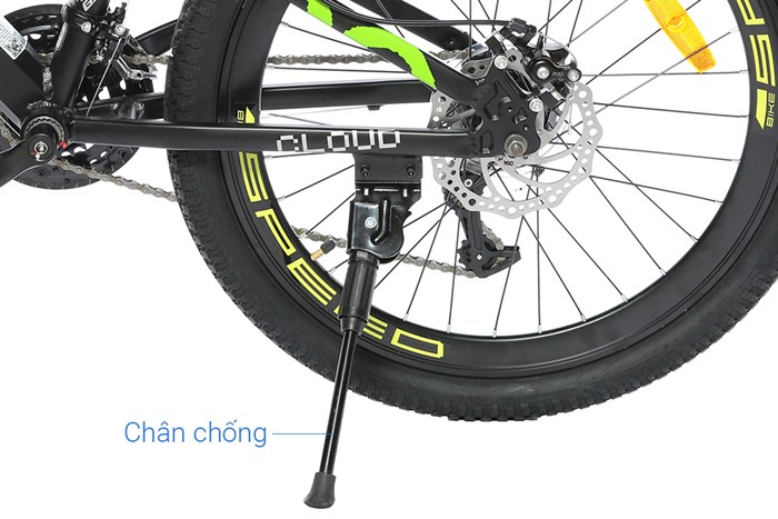 Xe Đạp Địa Hình MTB Gammax 24-Qingyun-3.0-21S 24 inch Màu Đen