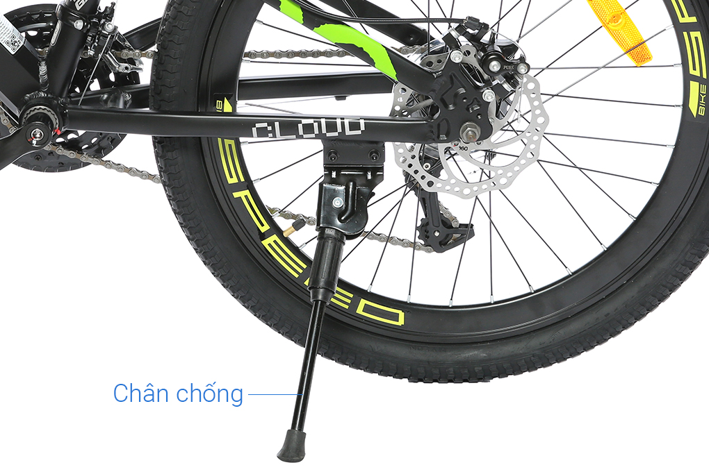 Xe Đạp Địa Hình MTB Gammax 24-Qingyun-3.0-21S 24 inch Màu Đen