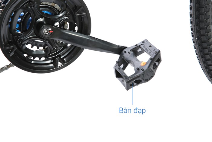 Xe Đạp Địa Hình MTB Gammax 24-Qingyun-3.0-21S 24 inch Màu Xanh Dương