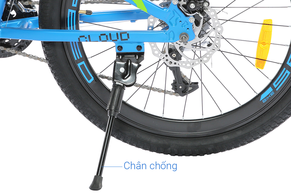 Xe Đạp Địa Hình MTB Gammax 24-Qingyun-3.0-21S 24 inch Màu Xanh Dương