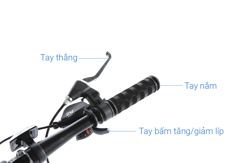 Xe Đạp Địa Hình MTB Gammax 24-Qingyun-3.0-21S 24 inch Màu Xanh Dương