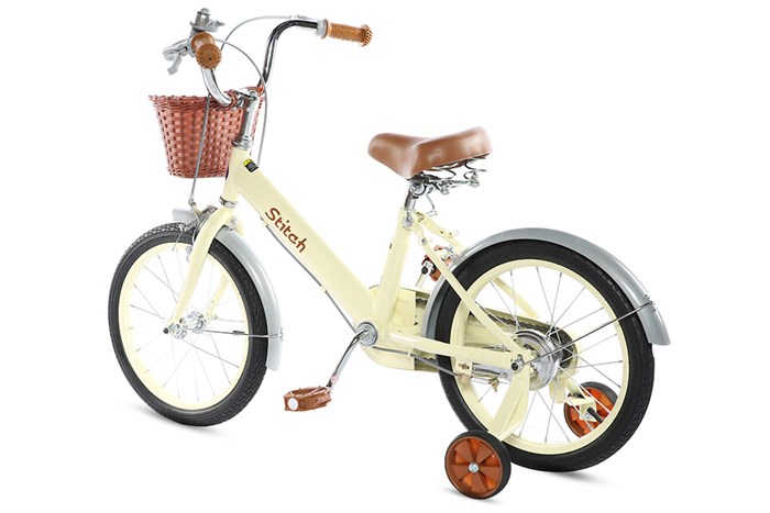 Xe Đạp Trẻ Em Stitch Forest Princess JY906-16 16 inch Màu Trắng - Kem