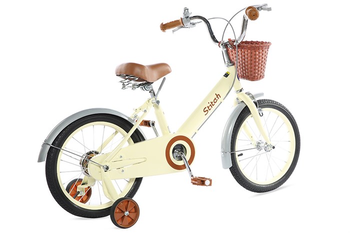 Xe Đạp Trẻ Em Stitch Forest Princess JY906-16 16 inch Màu Trắng - Kem