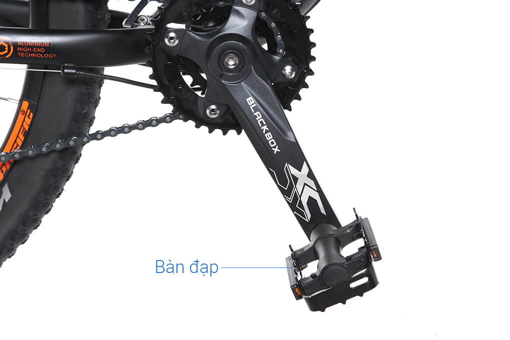 Xe Đạp Địa Hình MTB Pacific Aquila 2.0 27.5 inch Màu Đen - Cam
