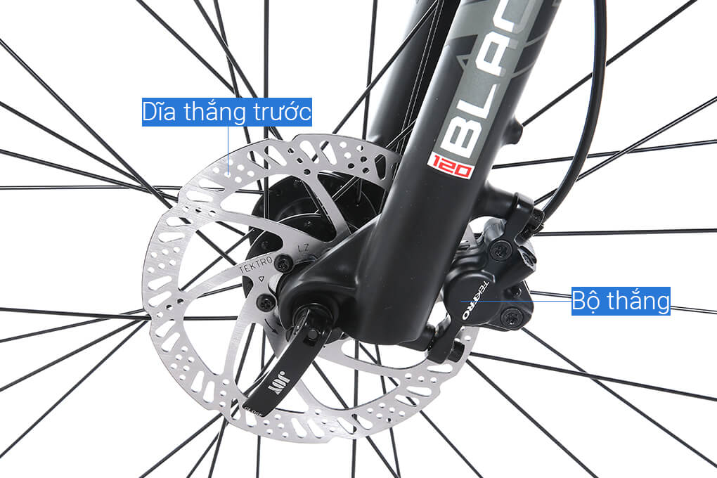 Xe Đạp Địa Hình MTB Pacific Aquila 2.0 27.5 inch Màu Đen - Cam