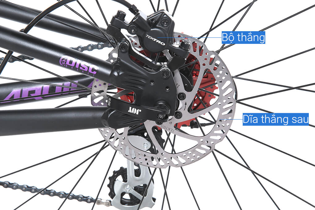 Xe Đạp Địa Hình MTB Pacific Aquila 2.0 27.5 inch Màu Đen - Cam