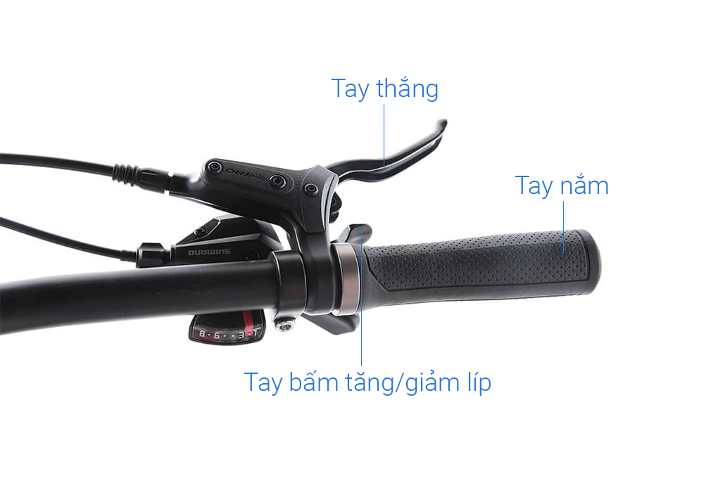 Xe Đạp Địa Hình MTB Pacific Aquila 2.0 27.5 inch Màu Đen - Cam