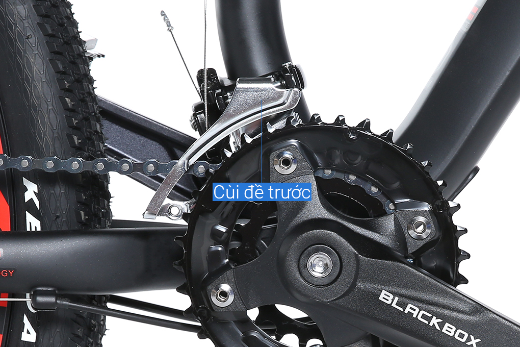 Xe Đạp Địa Hình MTB Pacific Aquila 2.0 27.5 inch Màu Đen - Đỏ