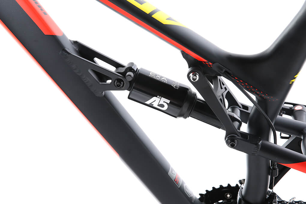 Xe Đạp Địa Hình MTB Pacific Aquila 2.0 27.5 inch Màu Đen - Đỏ