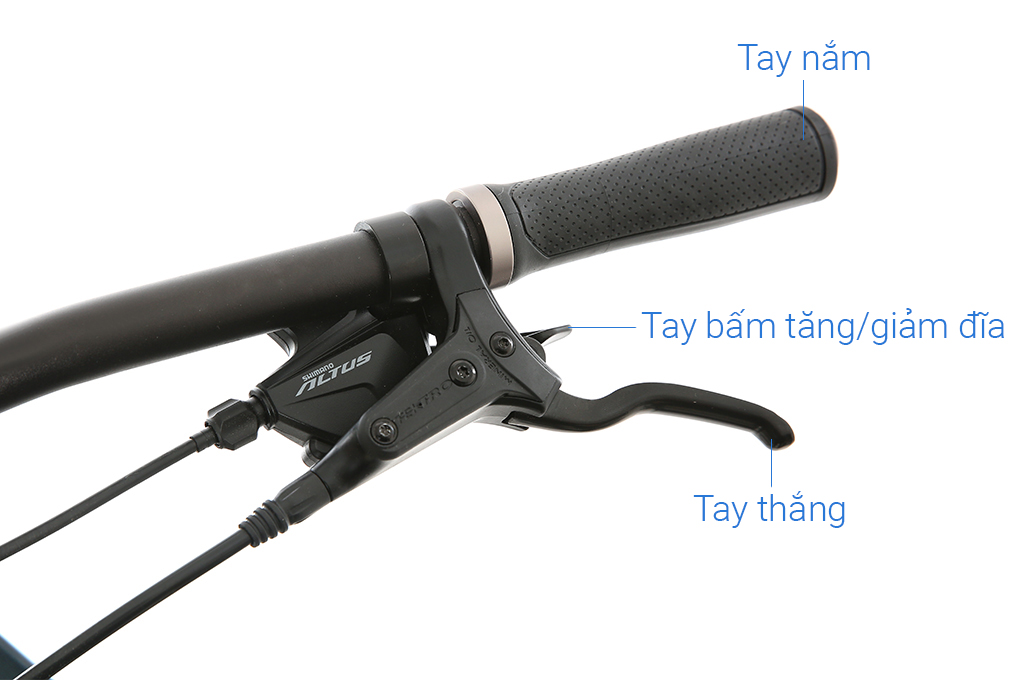 Xe Đạp Địa Hình MTB Pacific Carmeron 6.0 27.5 inch Màu Đen - Xám
