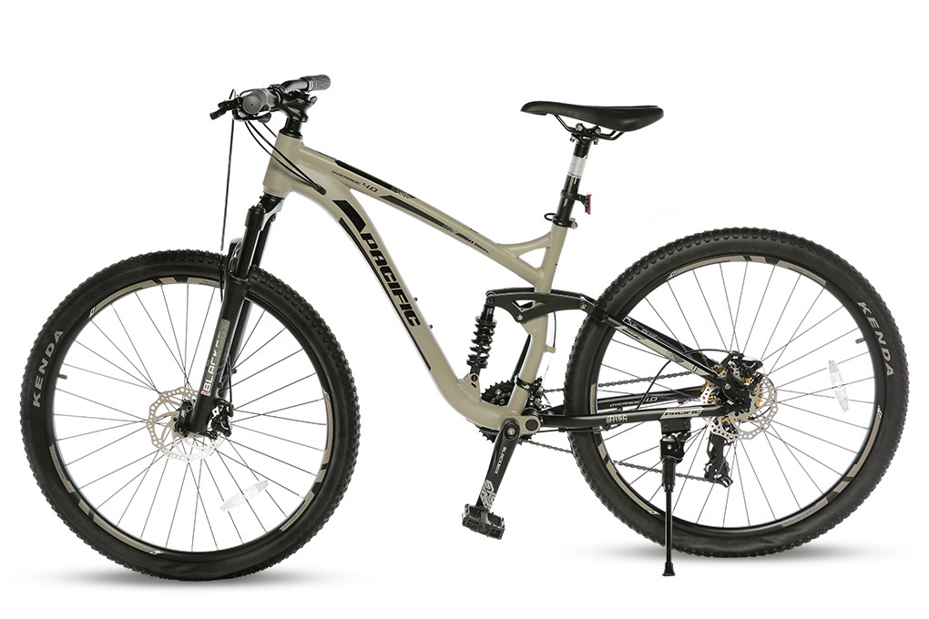 Xe Đạp Địa Hình MTB Pacific Override 4.0 27.5 inch Màu Đen - Xám