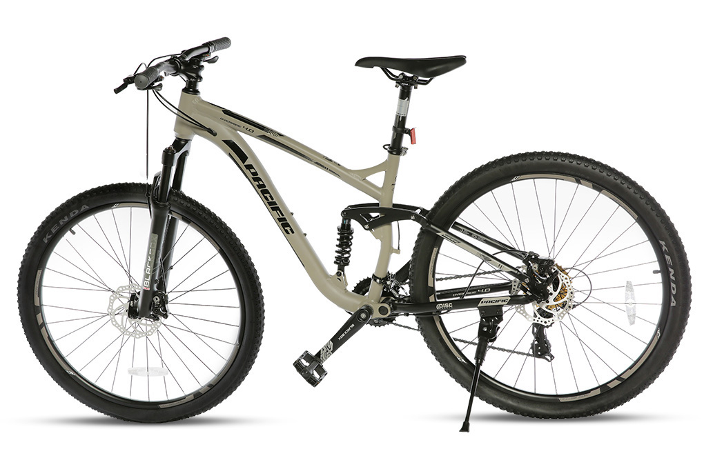 Xe Đạp Địa Hình MTB Pacific Override 4.0 27.5 inch Màu Đen - Xám