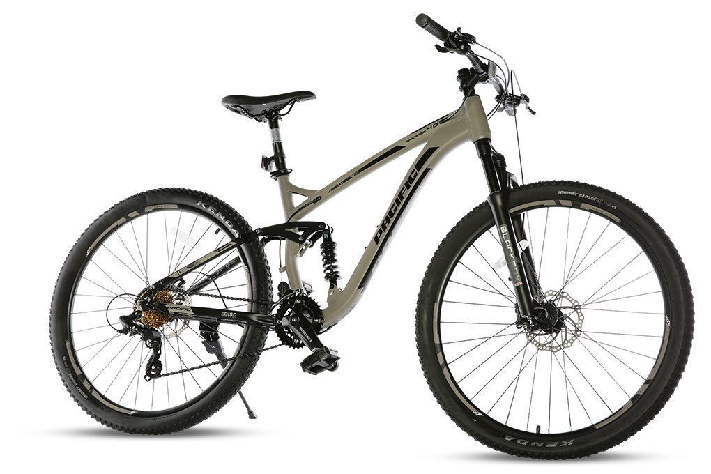 Xe Đạp Địa Hình MTB Pacific Override 4.0 27.5 inch Màu Đen - Xám