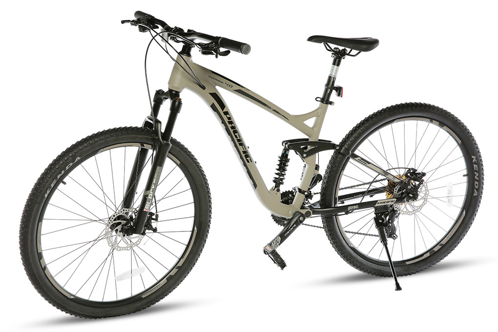 Xe Đạp Địa Hình MTB Pacific Override 4.0 27.5 inch Màu Đen - Xám