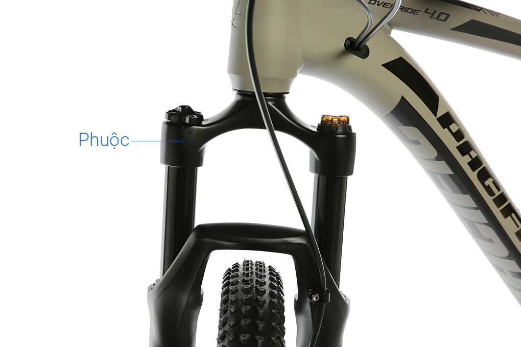 Xe Đạp Địa Hình MTB Pacific Override 4.0 27.5 inch Màu Đen - Xám