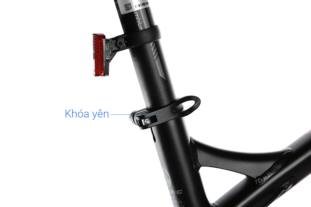 Xe Đạp Địa Hình MTB Pacific Override 4.0 27.5 inch Màu Đen - Đỏ