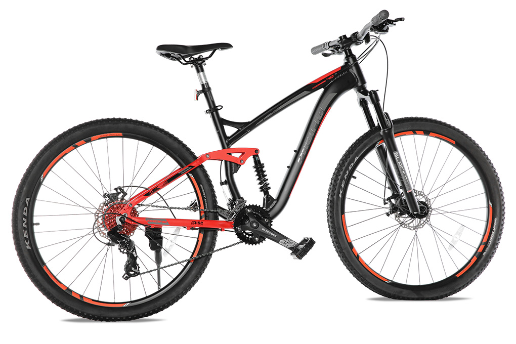 Xe Đạp Địa Hình MTB Pacific Override 4.0 27.5 inch Màu Đen - Đỏ