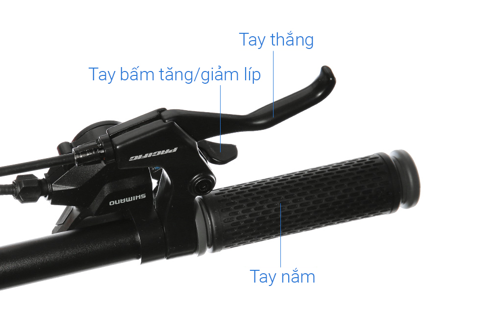 Xe Đạp Địa Hình MTB Pacific Override 4.0 27.5 inch Màu Đen - Đỏ