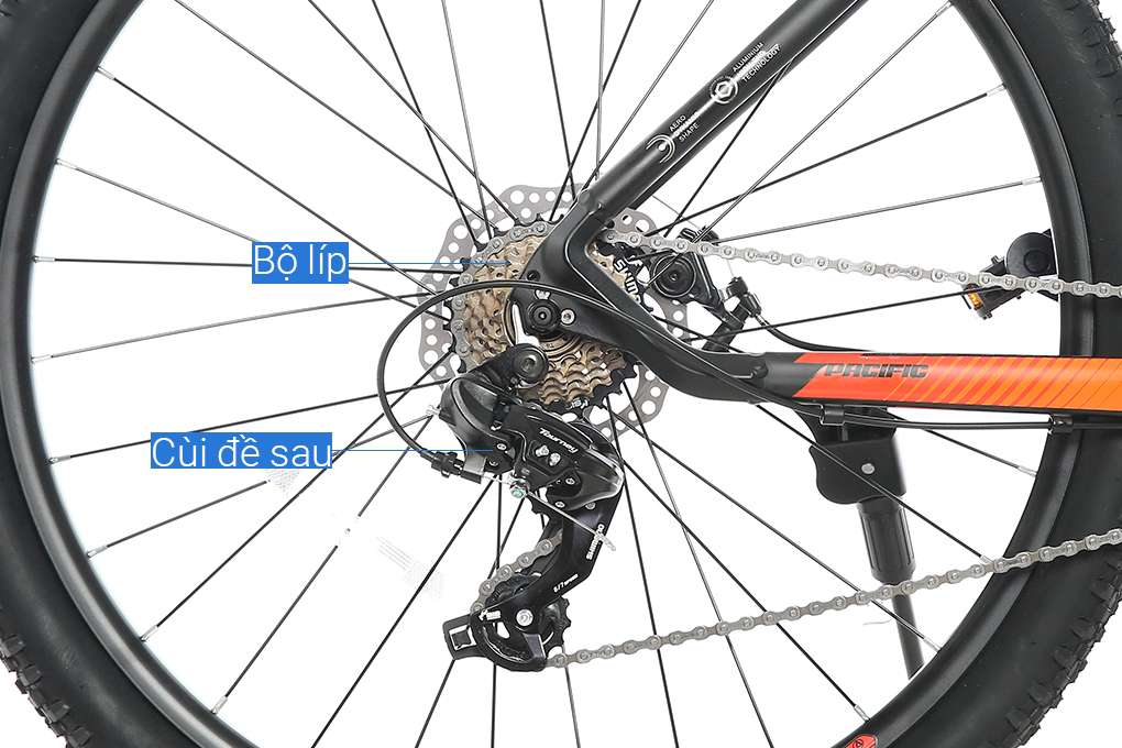 Xe Đạp Địa Hình MTB Pacific Vigilon 1.0 27.5 inch - 17
