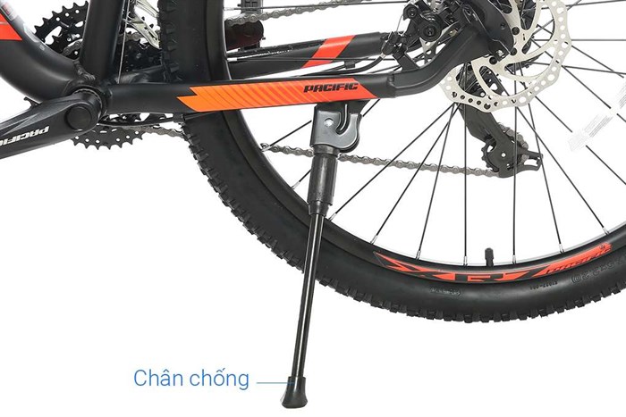 Xe Đạp Địa Hình MTB Pacific Vigilon 1.0 27.5 inch Màu Đen - Đỏ