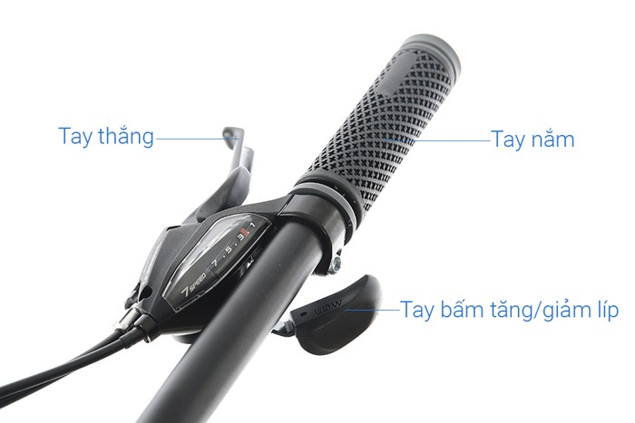 Xe Đạp Địa Hình MTB Pacific Vigilon 1.0 27.5 inch Màu Đen - Đỏ