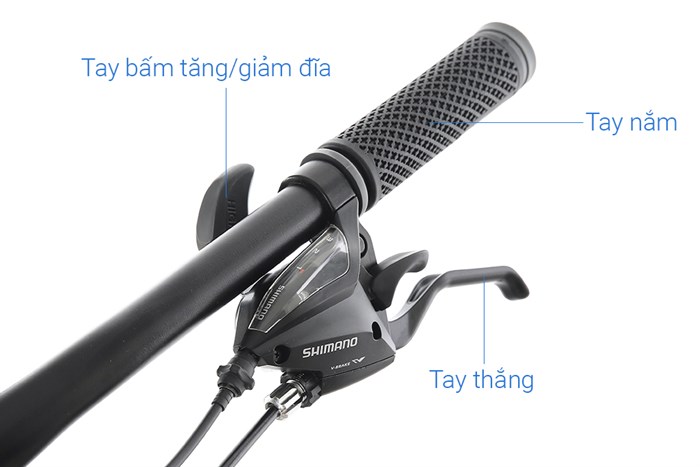 Xe Đạp Địa Hình MTB Pacific Vigilon 1.0 27.5 inch Màu Cam