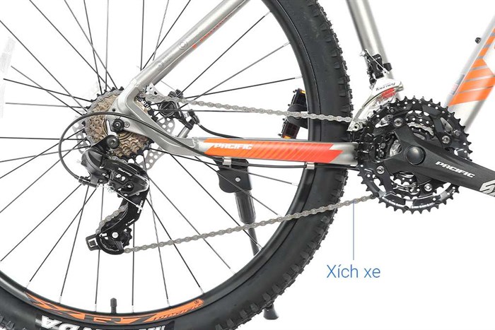 Xe Đạp Địa Hình MTB Pacific Vigilon 1.0 27.5 inch Màu Cam