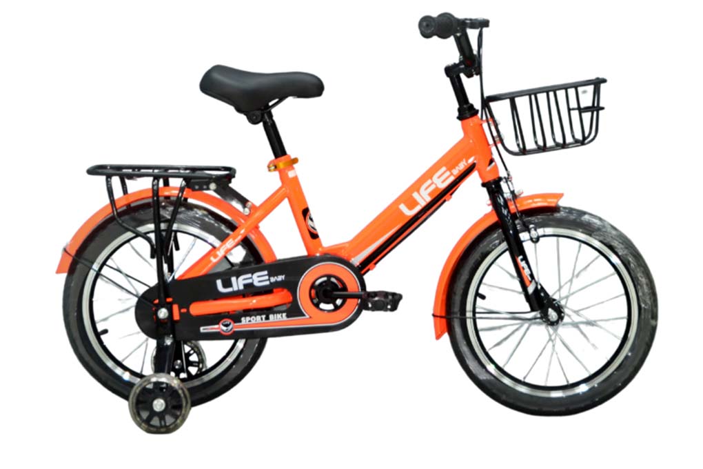 Xe Đạp Trẻ Em Life Baby 1 16 inch Màu Cam