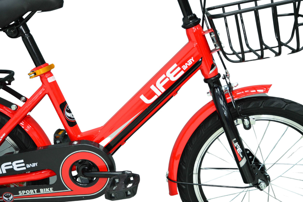 Xe Đạp Trẻ Em Life Baby 1 16 inch Màu Đỏ